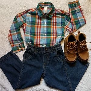 HP! 💕Boy Coordinating Set of Jeans & Shirt  3T